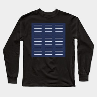 Mudcloth (Navy) Long Sleeve T-Shirt